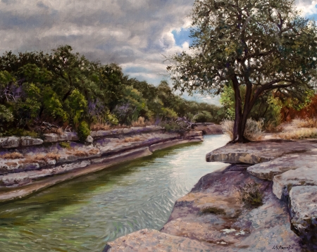 Bull Creek # 5 by artist Jose Blanco